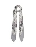 Liu Jo scarf with floral design, black