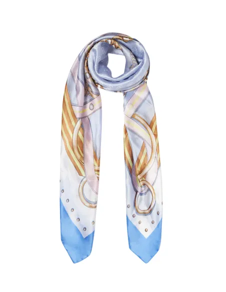 Foulard Liu Jo, blue bonnet