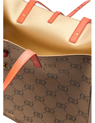 Einkaufstasche mit Monogramm Logo Liu...