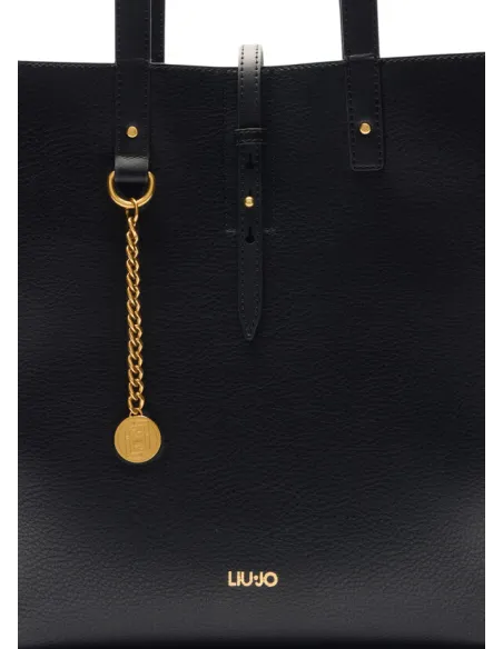 Liu Jo medium vertical shopping bag, black