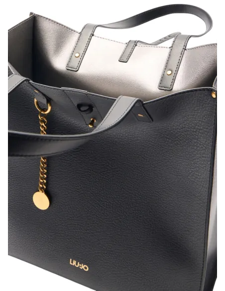 Liu Jo medium vertical shopping bag, black