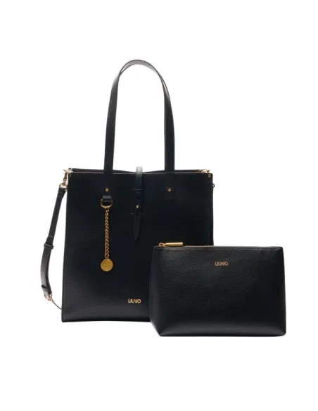 Liu Jo medium vertical shopping bag, black