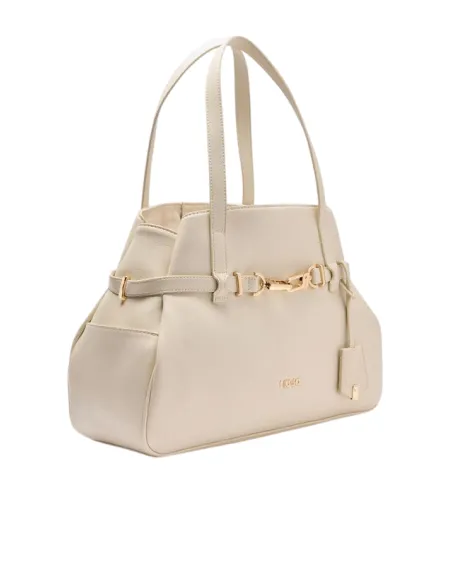 Borsa Tote Liu Jo, crema