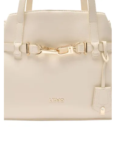 Borsa Tote Liu Jo, crema