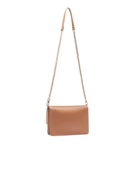 Borsa a tracolla con patta Liu Jo, marrone