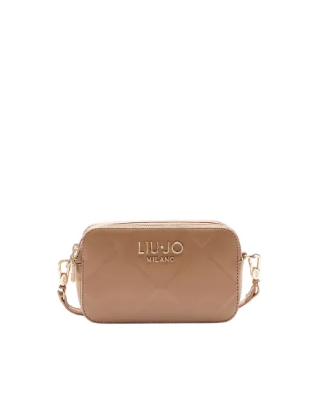 Liu Jo cross-body bag with two compartments, camel