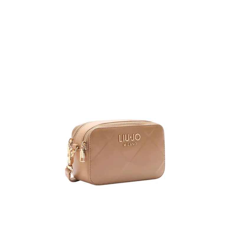 Liu Jo cross-body bag with two compartments, camel 2
