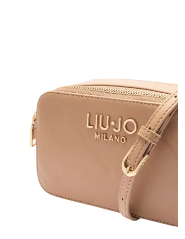 Tracollina Liu Jo con due zip, cammello