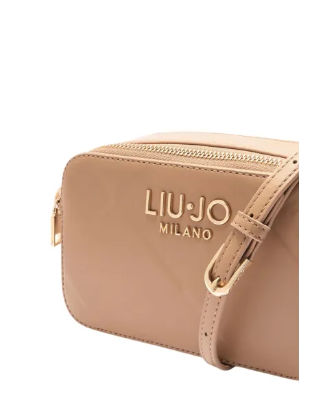 Tracollina Liu Jo con due zip, cammello