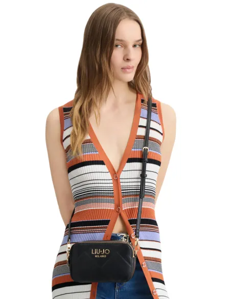 Tracollini Liu Jo con due zip, nera