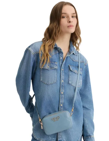 Tracollini Liu Jo con due zip, denim