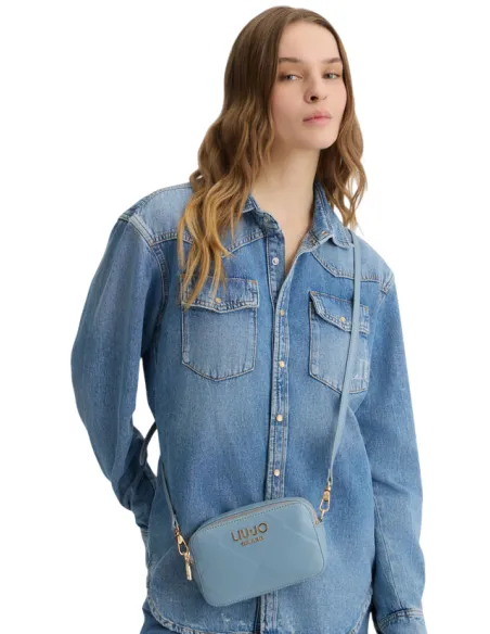 Tracollini Liu Jo con due zip, denim