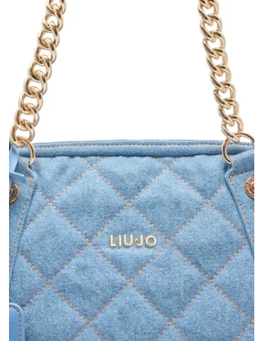 Liu Jo Einkaufstasche Matelassé, Denim