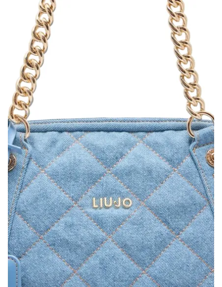 Liu Jo Einkaufstasche Matelassé, Denim