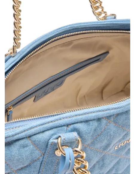 Liu Jo Einkaufstasche Matelassé, Denim