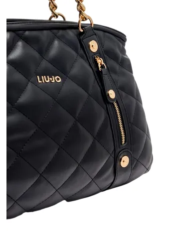 Liu Jo quilted shopping bag, black
