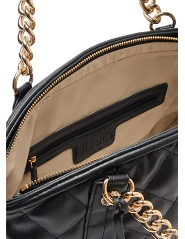 Borsa Liu Jo trapuntata, nera