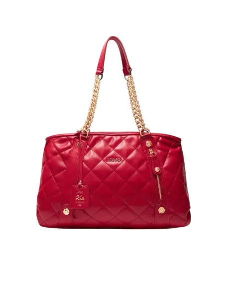 Liu Jo gesteppte Einkaufstasche, rot