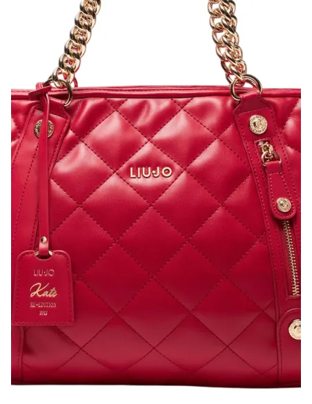 Borsa Liu Jo trapuntata, rossa