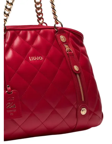Borsa Liu Jo trapuntata, rossa