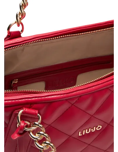 Borsa Liu Jo trapuntata, rossa