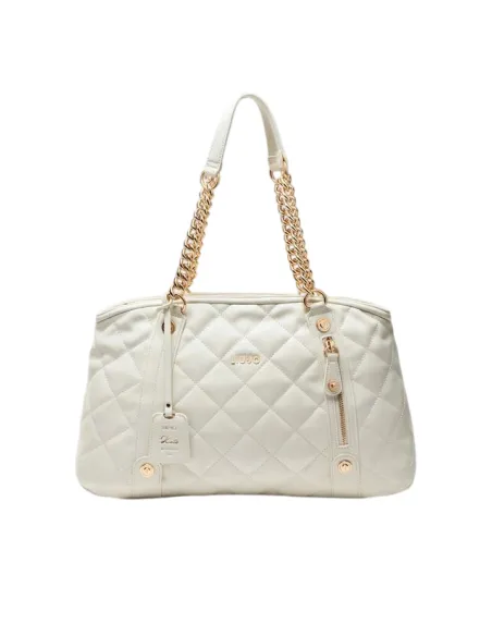 Borsa Liu Jo trapuntata, crema