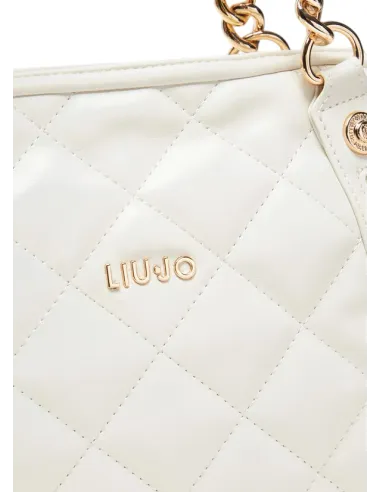 Liu Jo gesteppte Einkaufstasche, creme