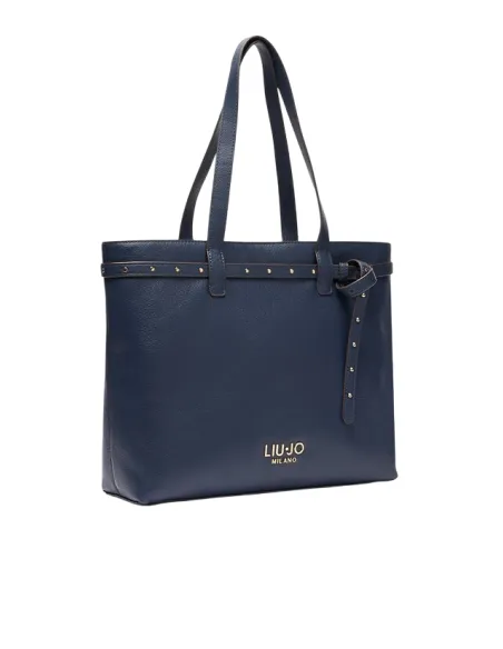 Liu Jo shopping bag with zip, blue