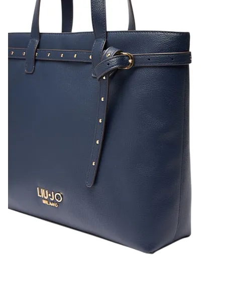 Liu Jo Einkaufstasche mit Reißverschluss, blau