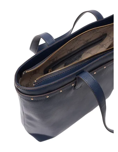 Liu Jo shopping bag with zip, blue