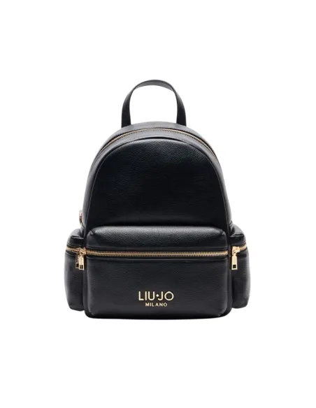 Liu Jo backpack with external pockets, black