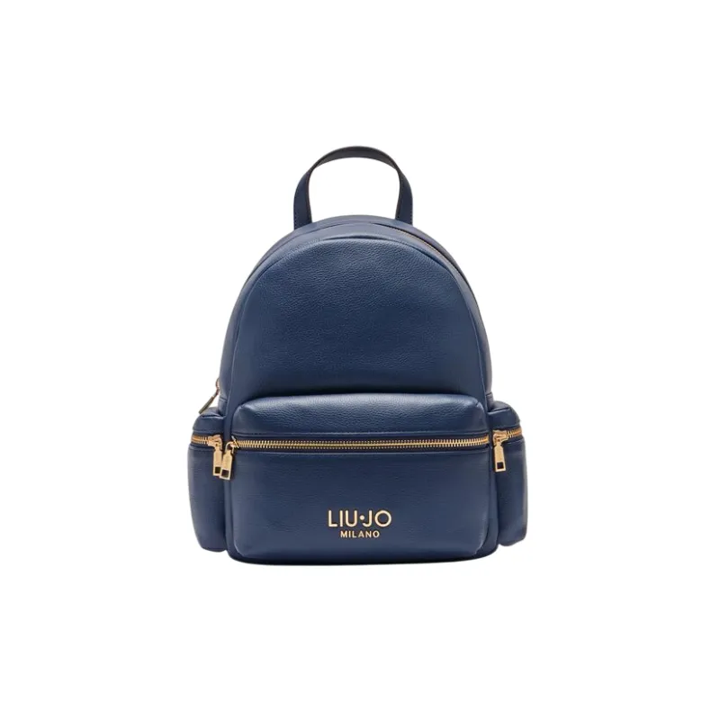 Liu Jo Rucksack mit Außentaschen, blau