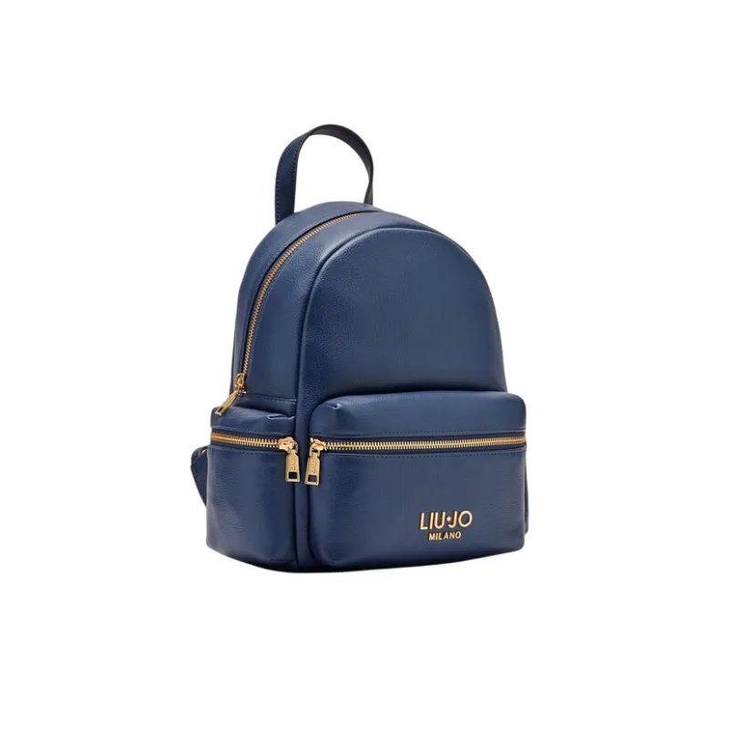 Zainetto Liu Jo con tasche esterne, blu 2
