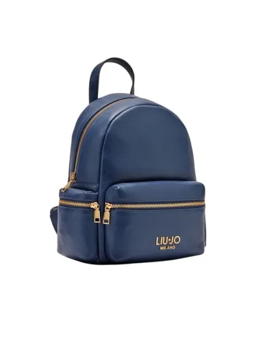 Liu Jo Rucksack mit Außentaschen, blau