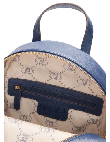 Liu Jo Rucksack mit Außentaschen, blau