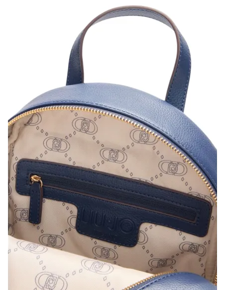 Liu Jo backpack with external pockets, blue