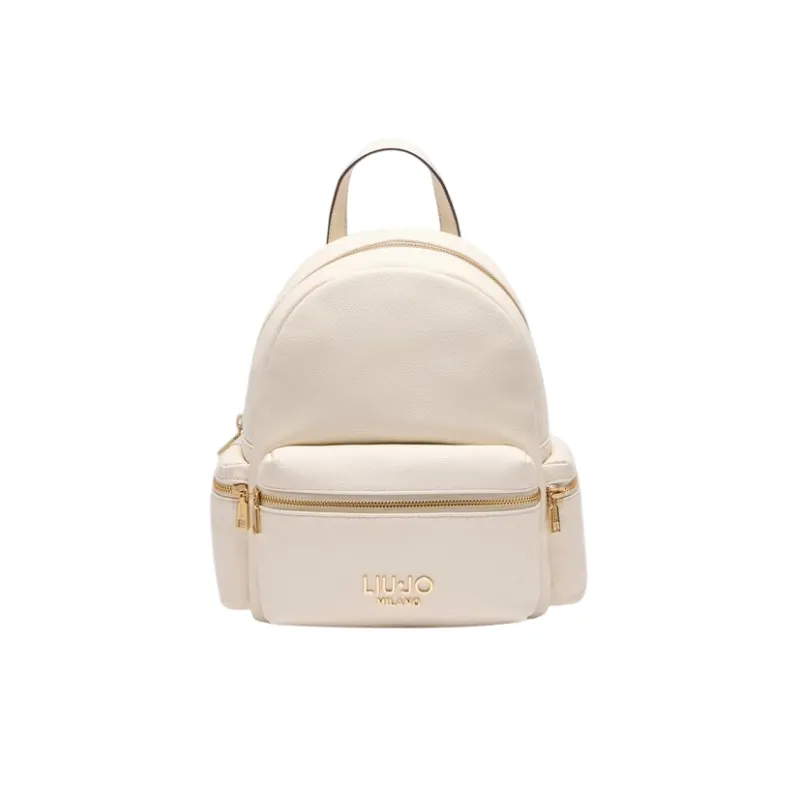 Zainetto Liu Jo con tasche esterne, crema