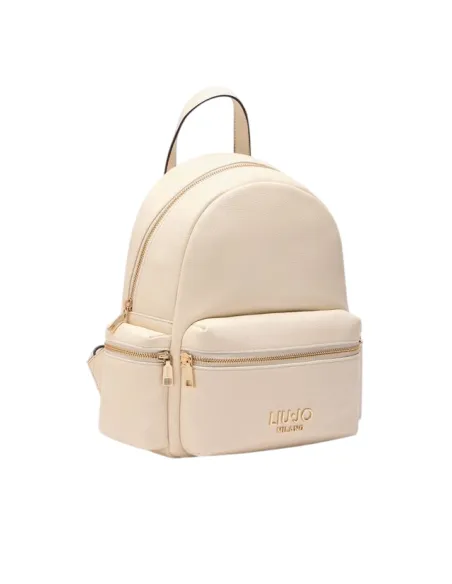 Zainetto Liu Jo con tasche esterne, crema