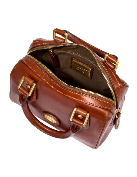 The Bridge Story kleine Bowlingtasche, braun