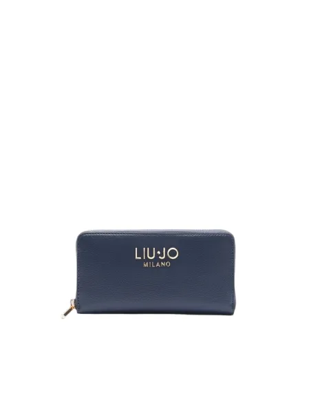 Liu Jo large zipped wallet, blue
