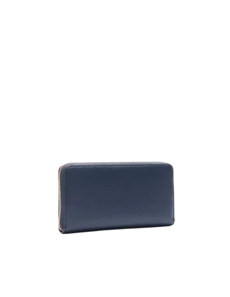 Portafoglio con zip grande Liu Jo, blu