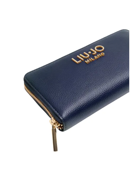 Liu Jo large zipped wallet, blue