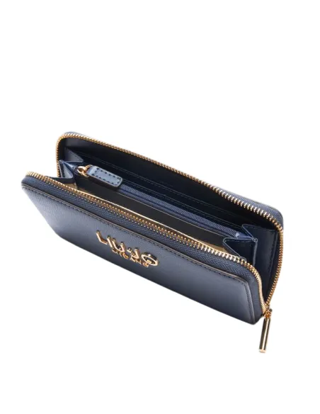Liu Jo large zipped wallet, blue