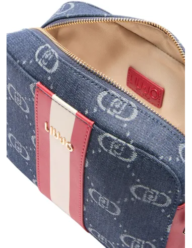 Borsa a tracolla con logo Liu Jo,...