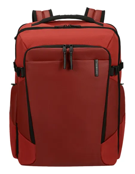 Samsonite Armox travel backpack with 17.3 laptop compartment, rust