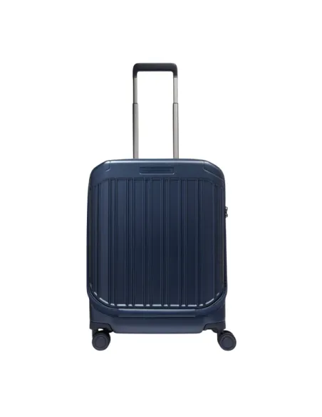 Kabinentrolley mit Laptop-Frontfach Piquadro PQ-Light, blau