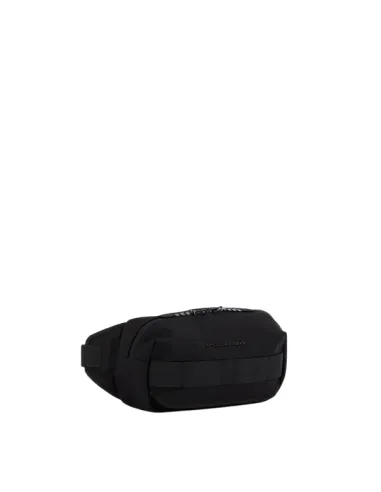 Piquadro Arne recycled fabric bumbag,...