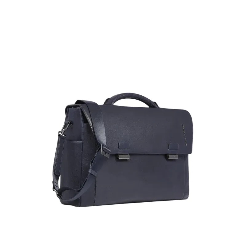 Piquadro Cronus Computer Aktentasche, blau 2