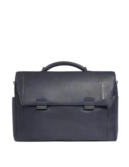 Piquadro Cronus computer briefcase, blue
