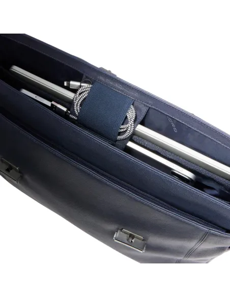 Piquadro Cronus Computer Aktentasche, blau